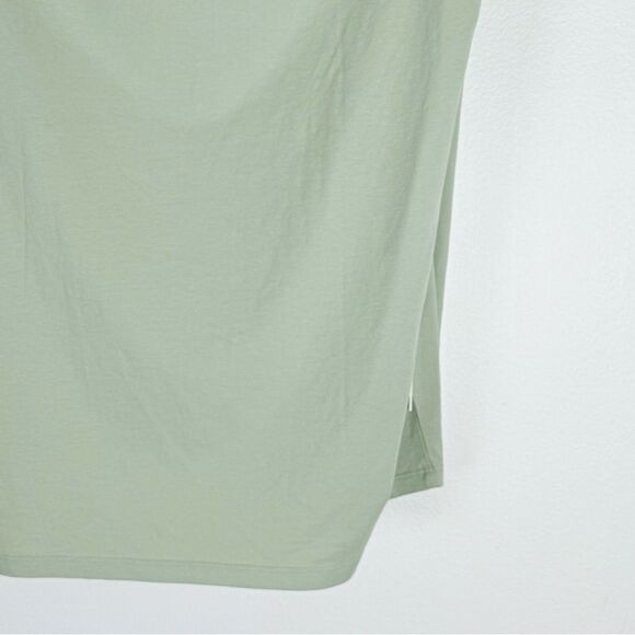 ARITZIA BABATON Shoulder Pad Tee Shirt 100% Cotton NWT Sleeveless Top - Picture 12 of 16